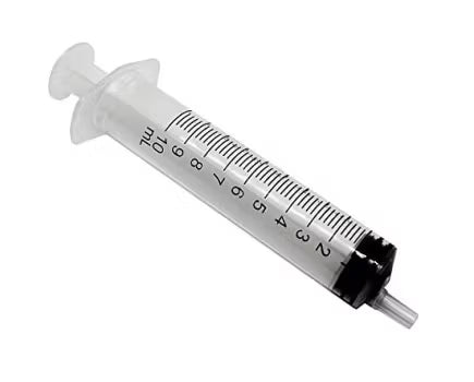 Omnifix 3-komponentsprøjte, Luer excentrisk, steril, 10 ml.