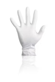 Nitrilhandske – Ultra Comfort Hvid, pudderfri. Large