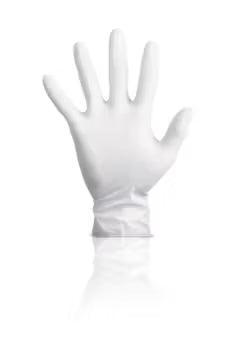 Nitrilhandske – Ultra Comfort Hvid, pudderfri. XL