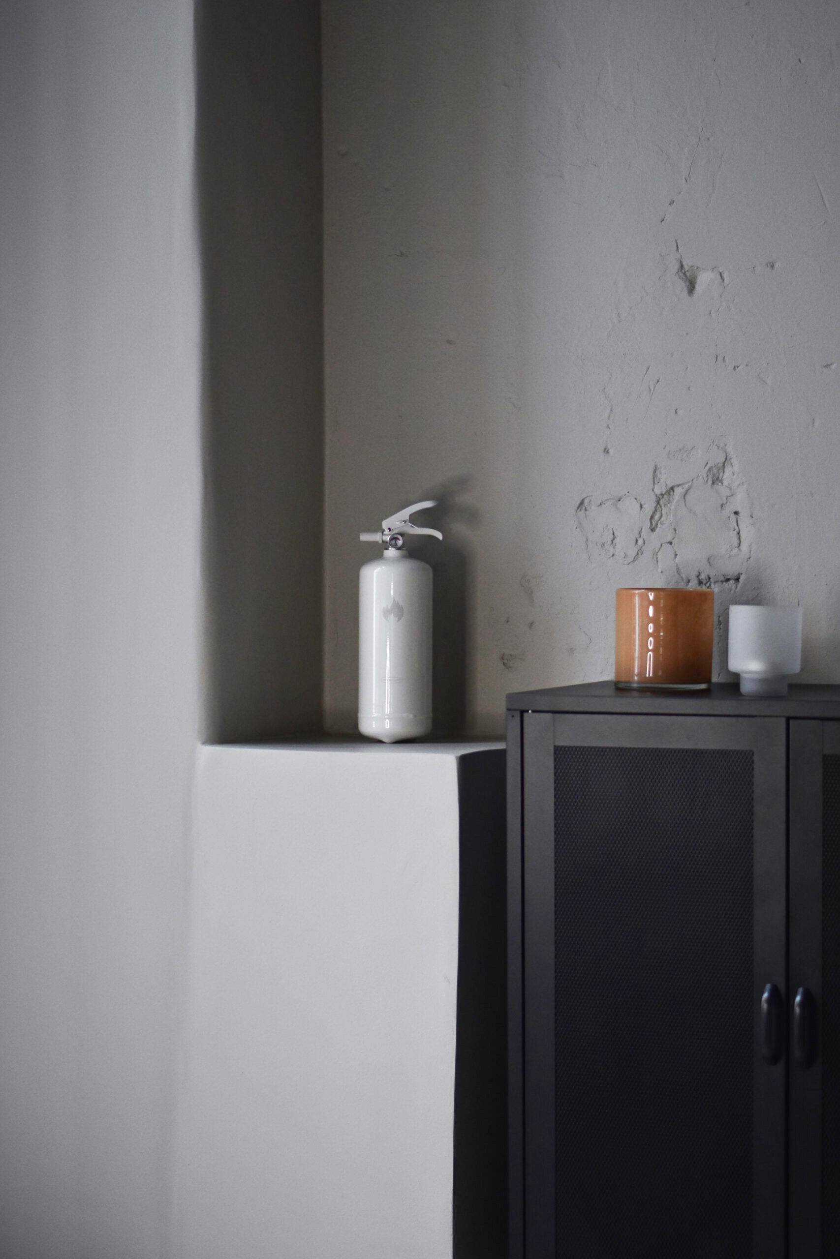 Housegard design pulverslukker - 2 kg, hvid