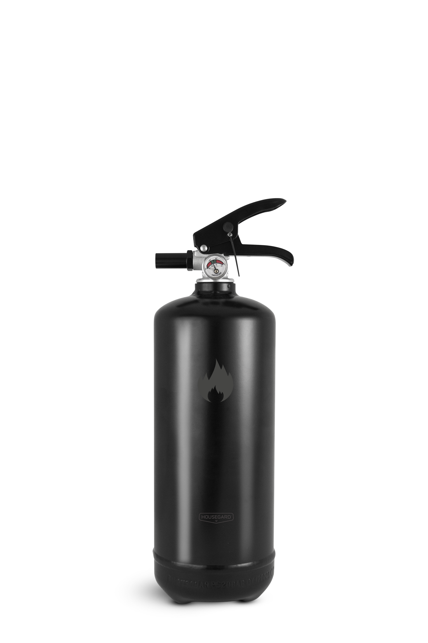 Housegard design pulverslukker - 2 kg, sort