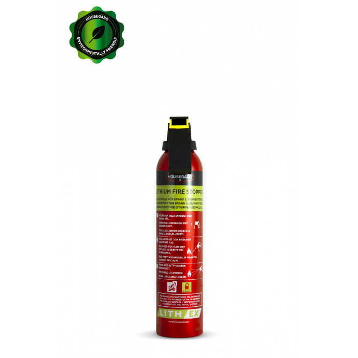 Slukkespray til lithium-ion batteribrande - 500 ml