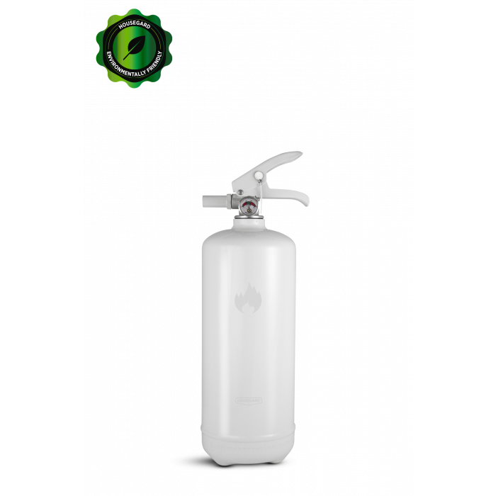 Housegard design pulverslukker - 2 kg, hvid