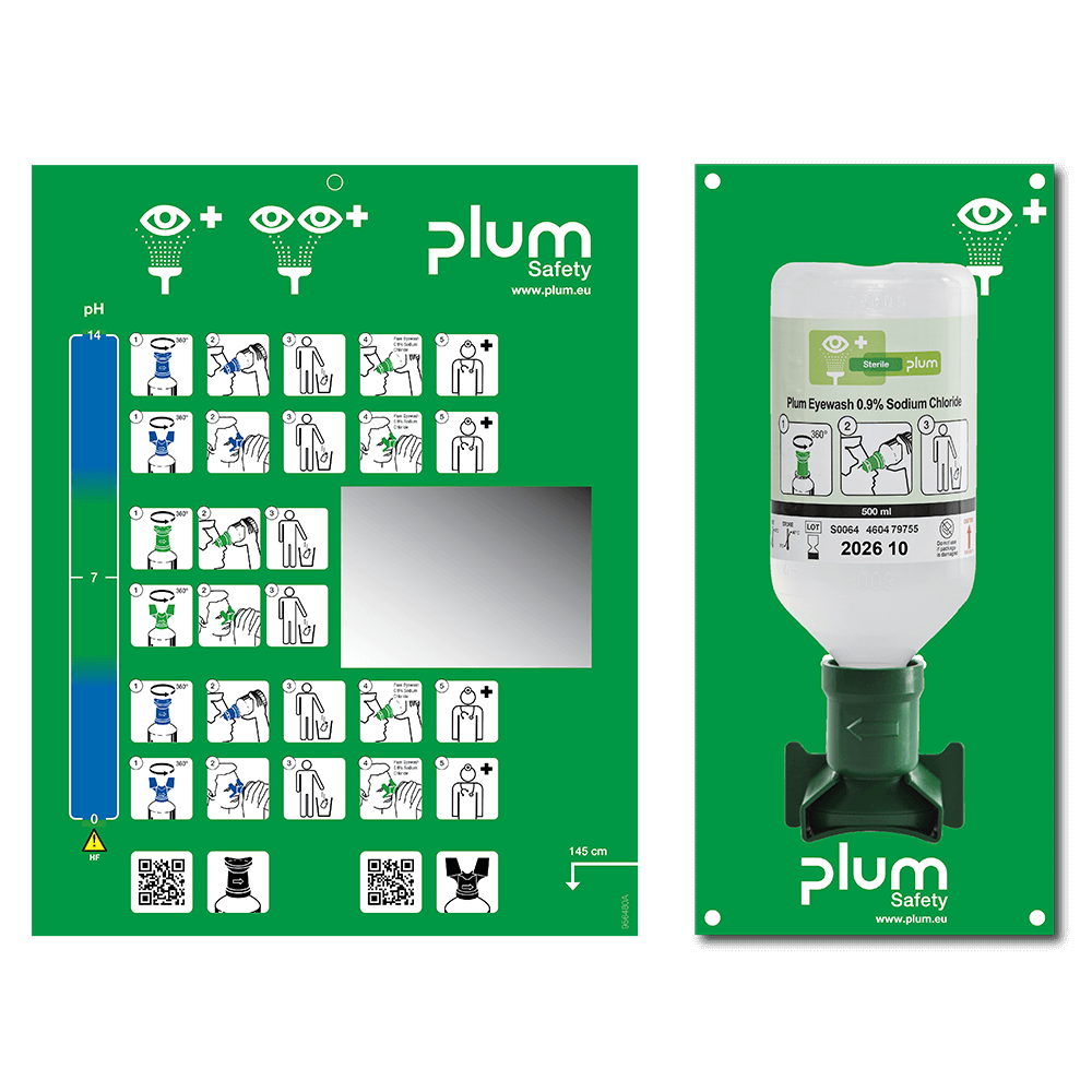 PLUM Øjenskyllestation åben