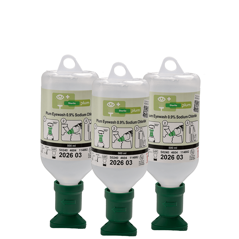 3 x 500 ml PLUM Øjenskyl