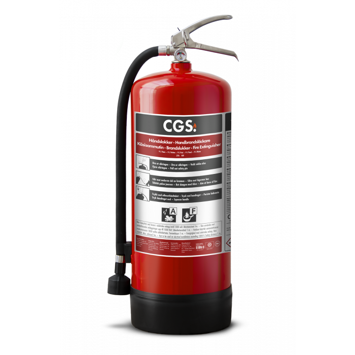 9 L Vandslukker fra CGS - PFAS fri slukker