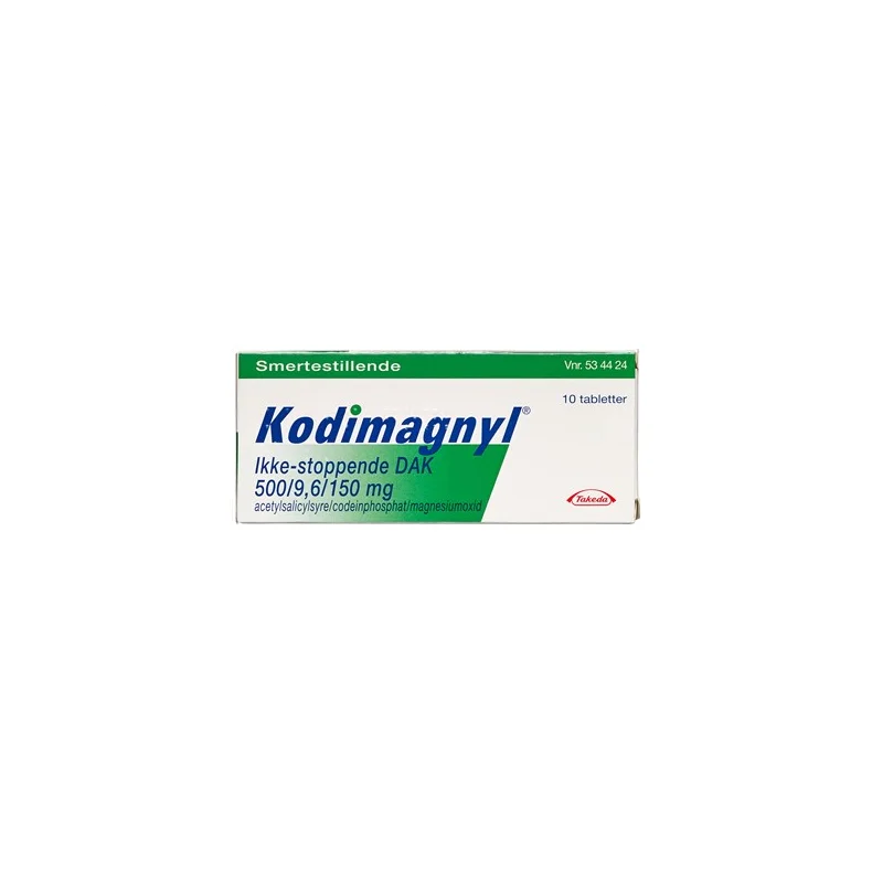 Kodimagnyl Ikke-stoppende "DAK" 10 stk. tabletter