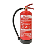 Pulverslukker 6 kg, rød fra 4 Fire
