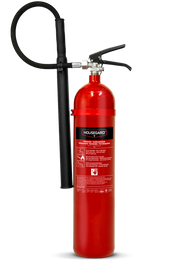 Housegard 5 kg kuldioxidslukker (CO₂), rød – K5TGX