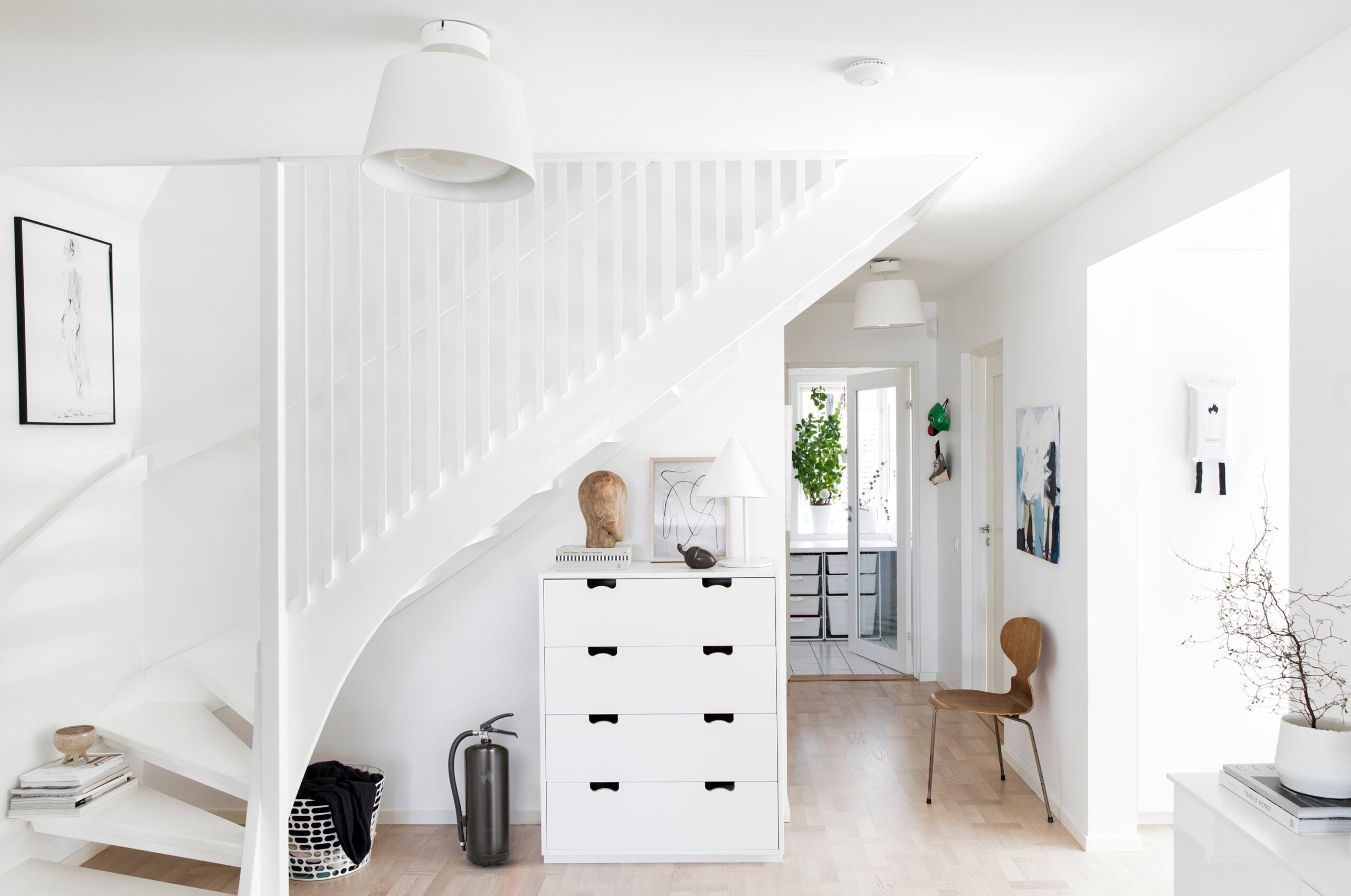 Housegard design pulverslukker - 6 kg, sort