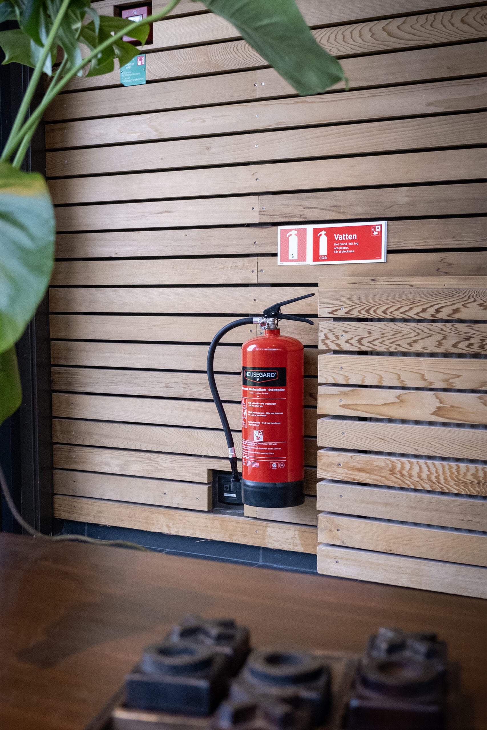 Housegard vandslukker 6L, rød