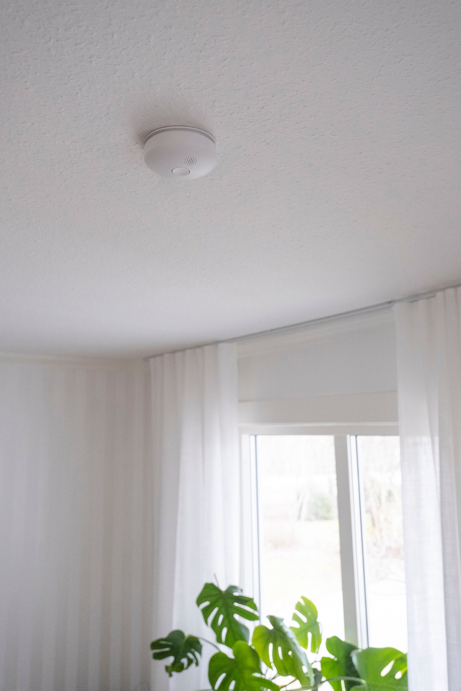 Housegard Luma trådløs, seriekoblet røgalarm, inkl. 10-års batteri, 2-pak