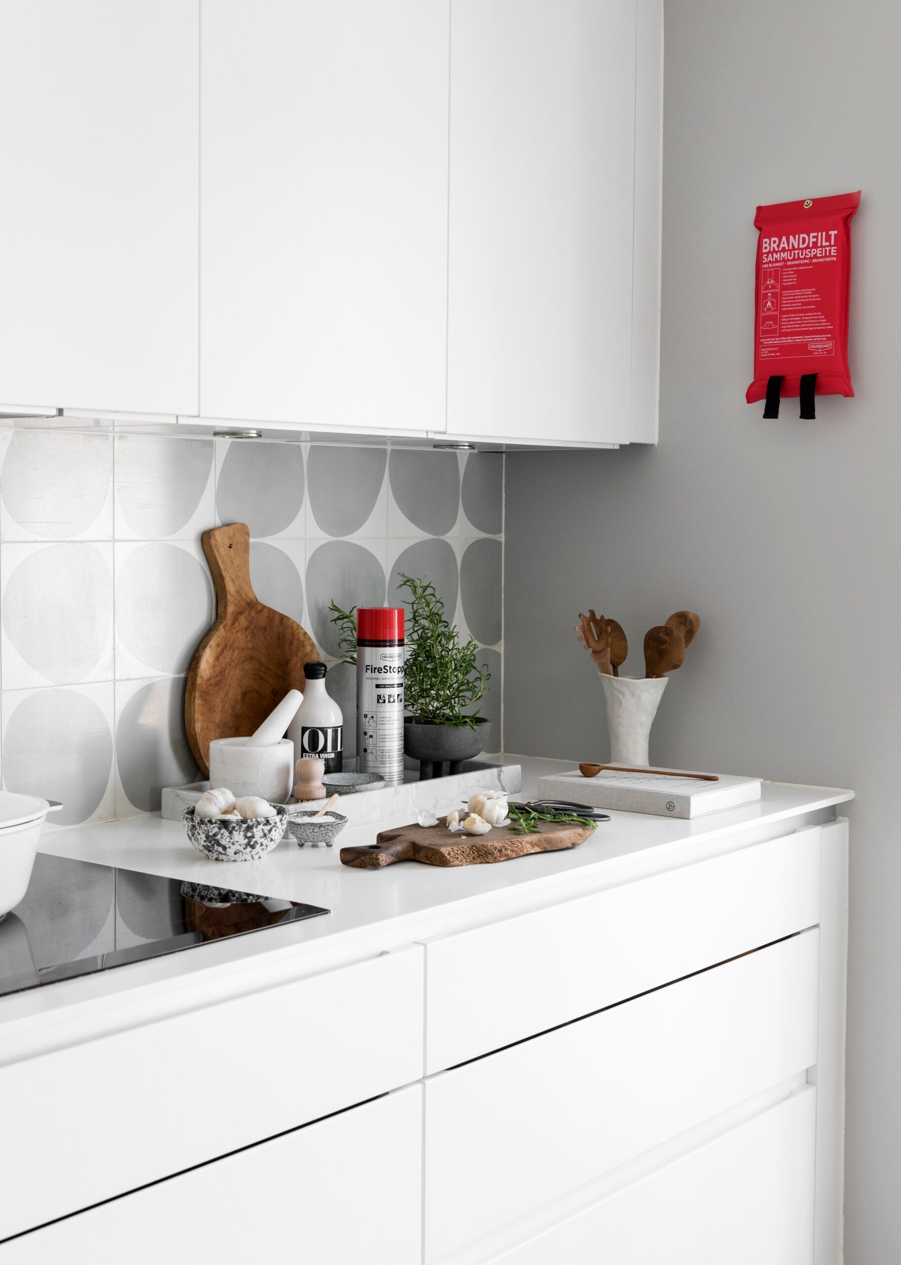 Housegard brandtæppe, 120x180 cm, rød