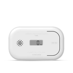Housegard kulilte alarm med LCD-display, inkl. 3-årsbatteri, CA108
