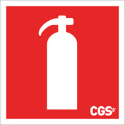 Skilt til brandslukkere