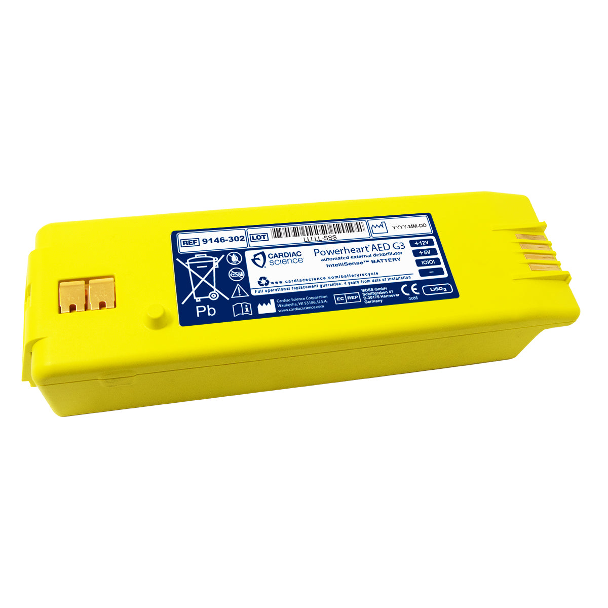 Batteri til Cardiac Science Powerheart G3