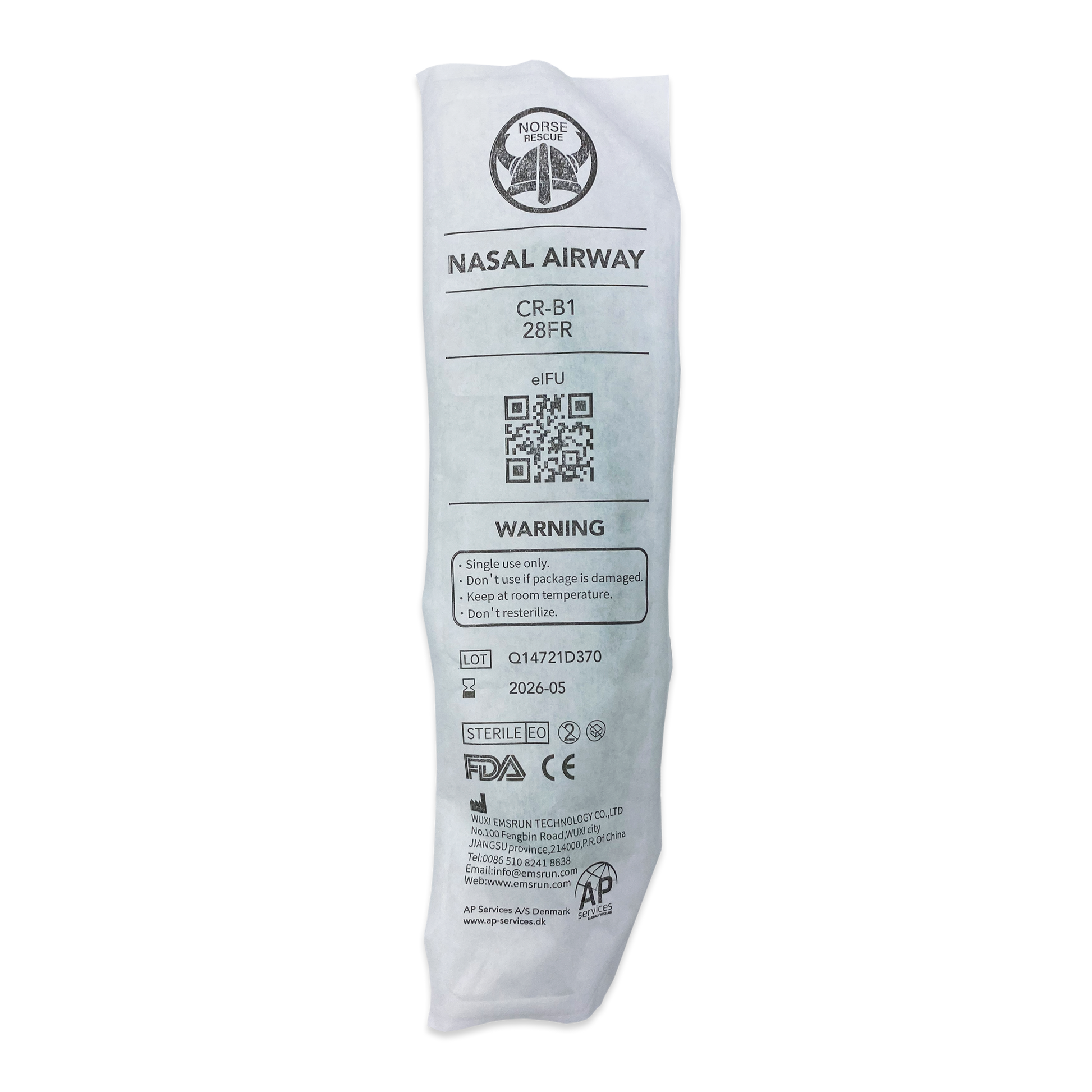 NORSE RESCUE® Nasal Airway (NPA)