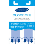 EasyAid Refill - DETECT plaster 19 x 72 mm, 30 Stk. Blå