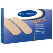 Actiomedic® ELASTIC plasterstrips 19 x 72 mm – 100 stk.