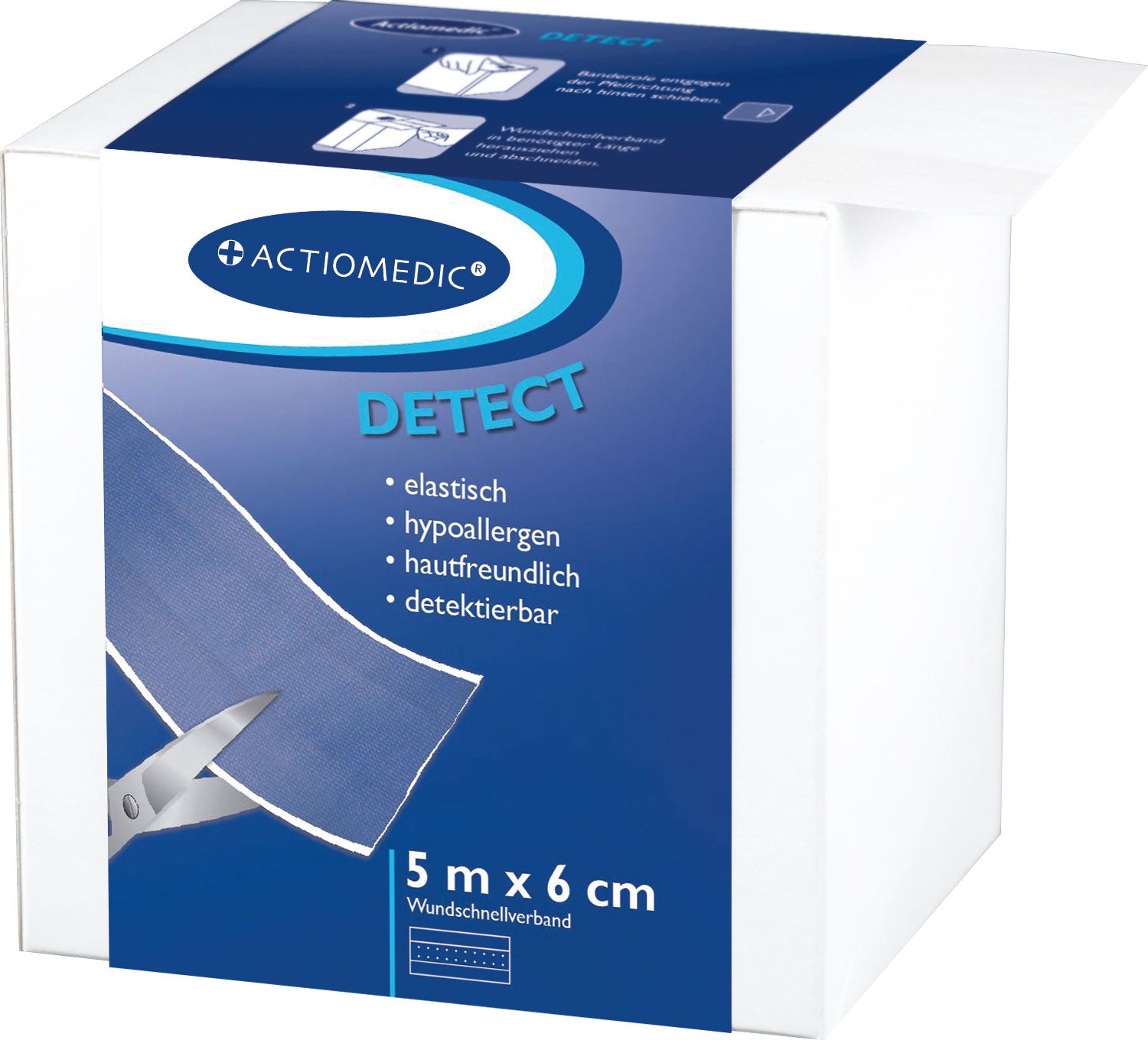 Actiomedic® DETECT + elastisk plaster