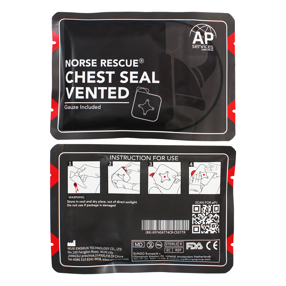 NORSE RESCUE® Chest Seal med ventil