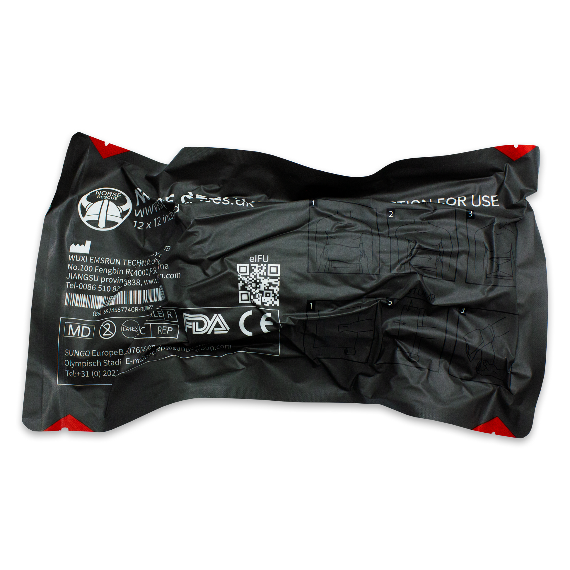 NORSE RESCUE® Trauma Bandage 8″ Abdominal