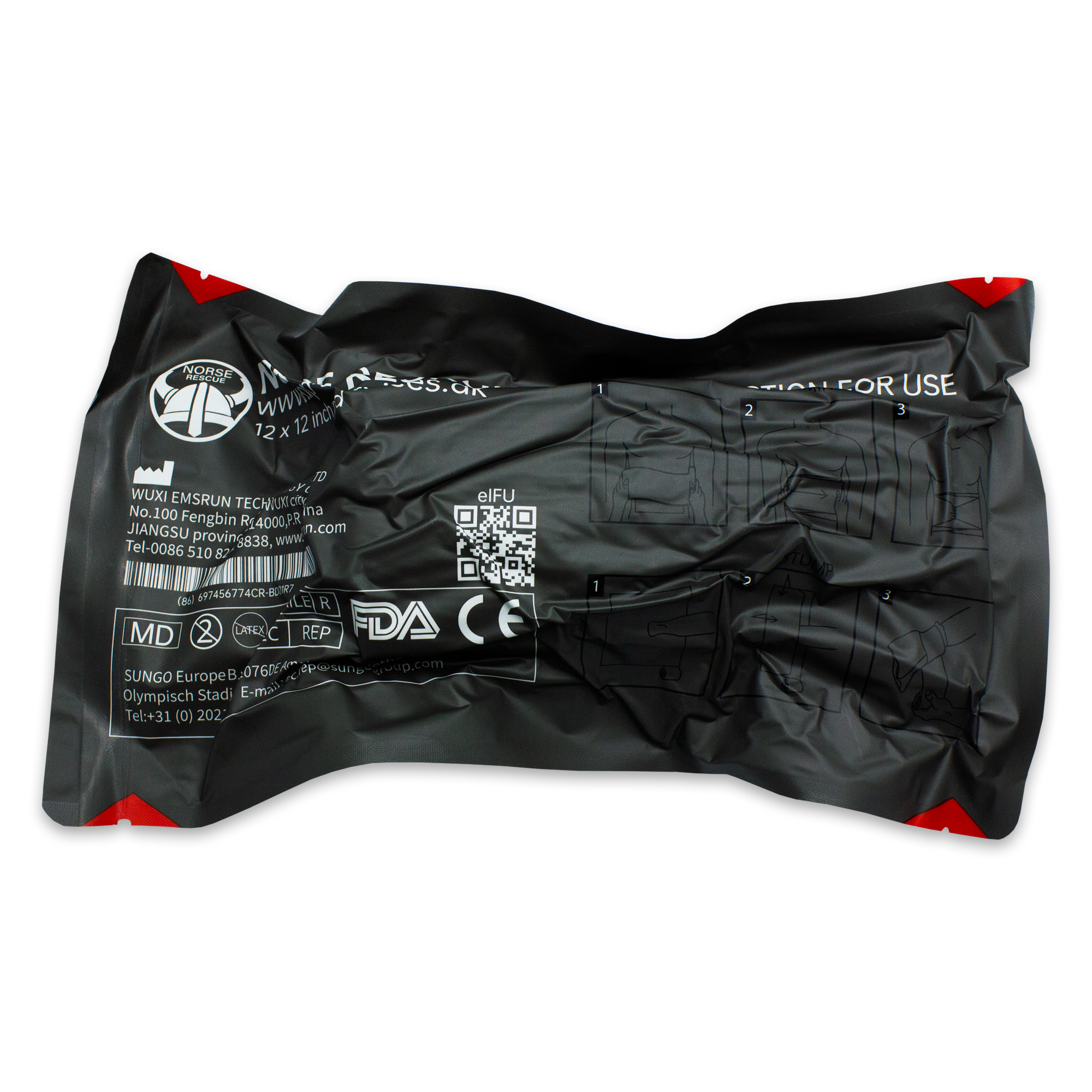 NORSE RESCUE® Trauma Bandage 8″ Abdominal