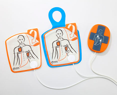 Stødpads med CPRD til Cardiac Science Powerheart G5