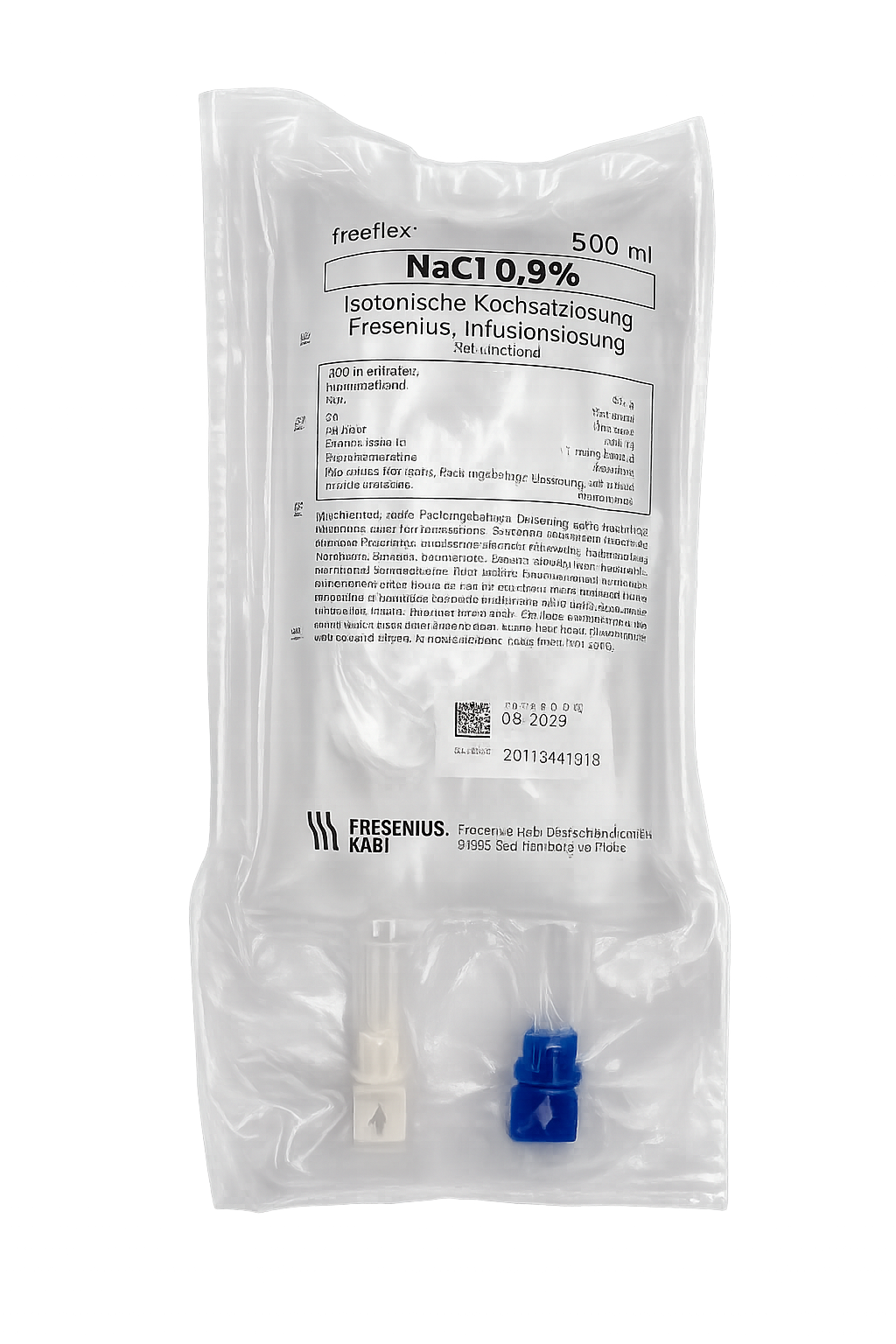 Fresenius Kabi NaCl 0,9 % 500 ml – steril infusionsvæske