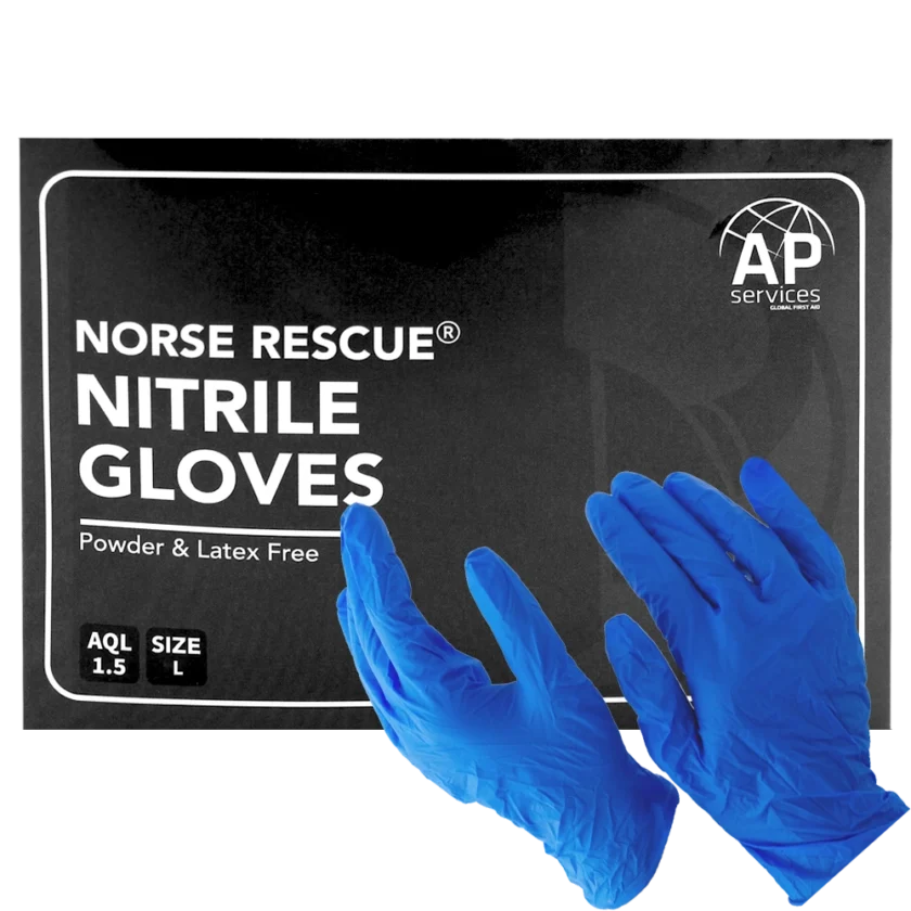 NORSE RESCUE Nitril handsker. L