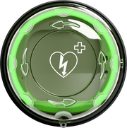 Rotaid 24/7 udendørs varmeskab - Hjertestarterskab