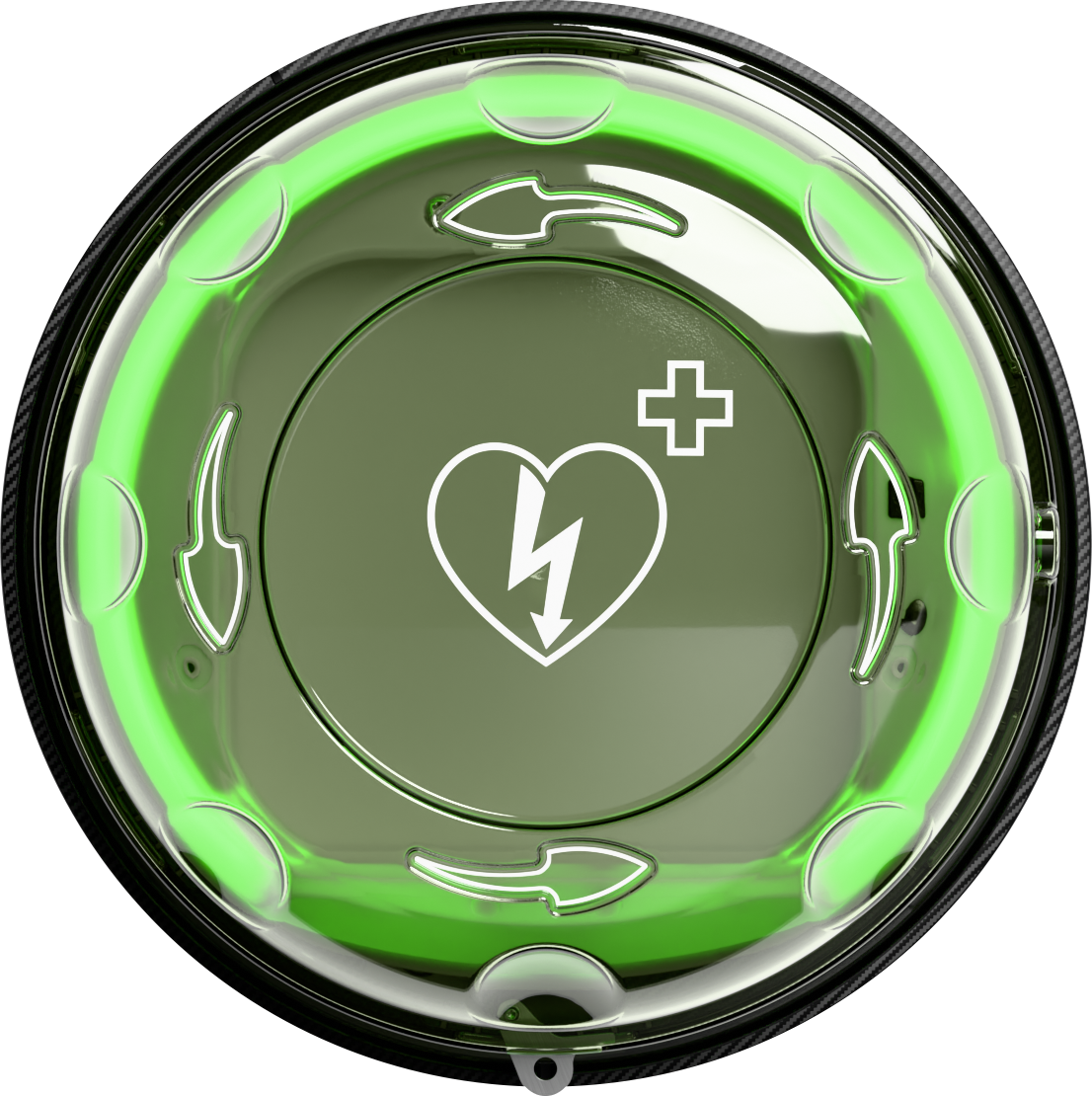 Rotaid 24/7 udendørs varmeskab - Hjertestarterskab