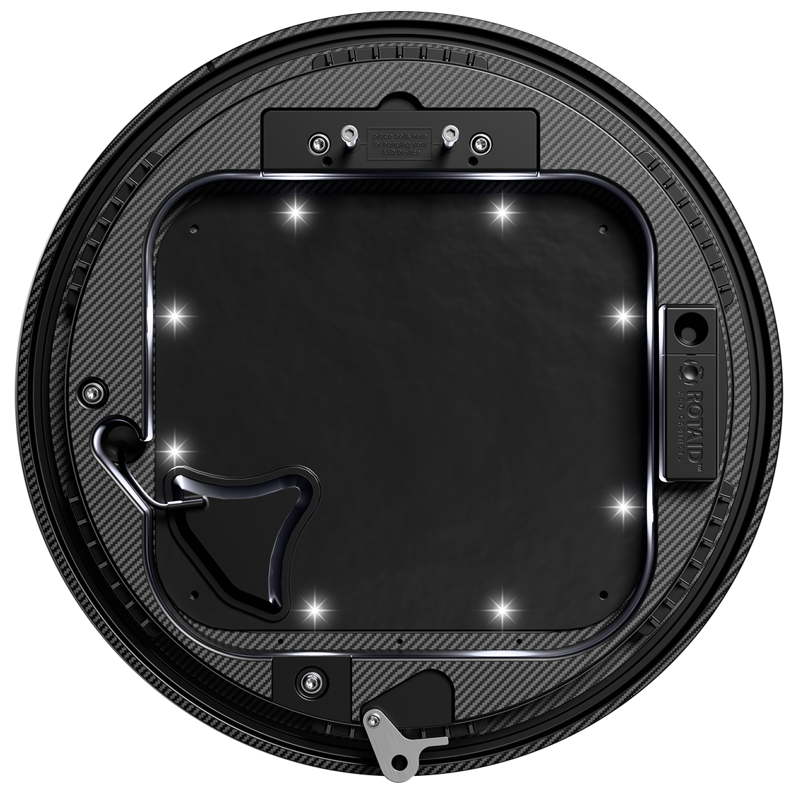 Rotaid Solid Plus Heat Udendørs varmeskab - Hjertestarterskab